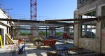 Ansicht der Baustelle