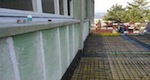 Laubengang, Schalung und Rohinstallation