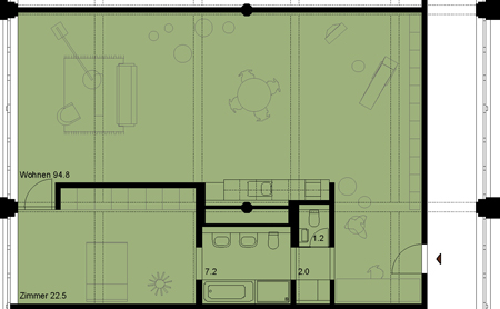 Grundriss Wohnung